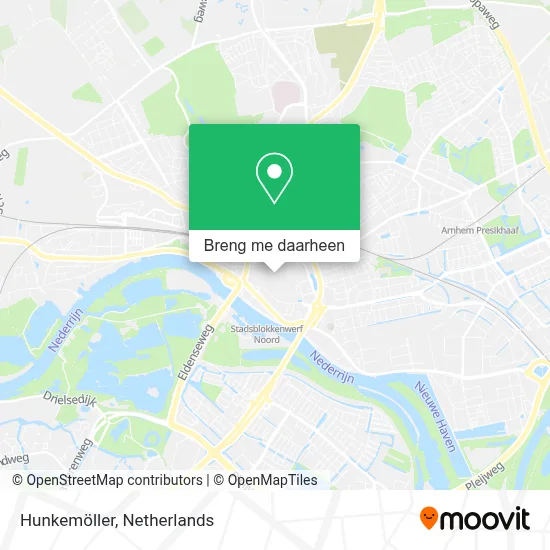 Hunkemöller kaart