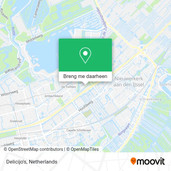 Delicijo's kaart