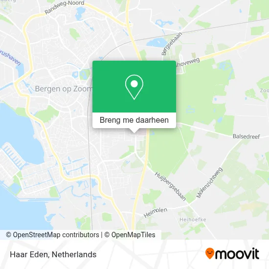 Haar Eden kaart