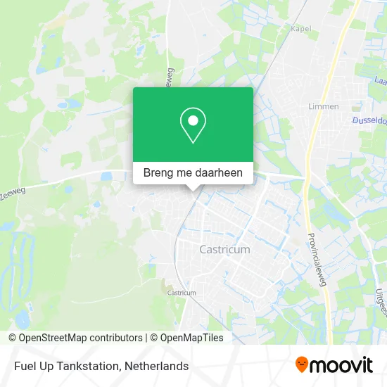 Fuel Up Tankstation kaart