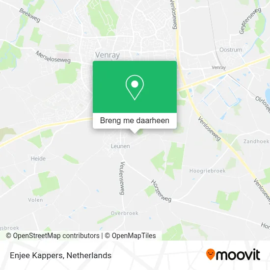 Enjee Kappers kaart