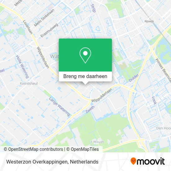 Westerzon Overkappingen kaart