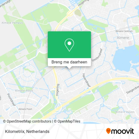 Kilometrix kaart