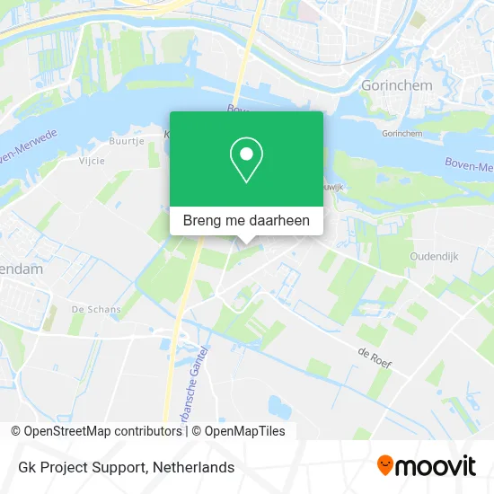 Gk Project Support kaart