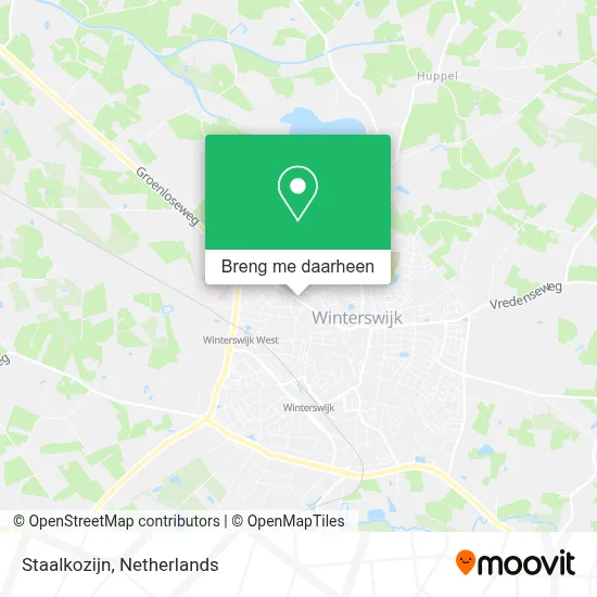 Staalkozijn kaart