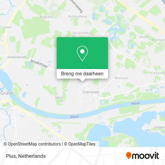 Plus kaart