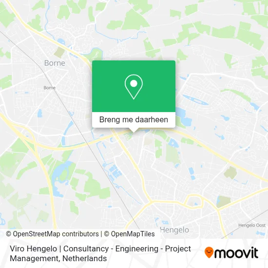 Viro Hengelo | Consultancy - Engineering - Project Management kaart