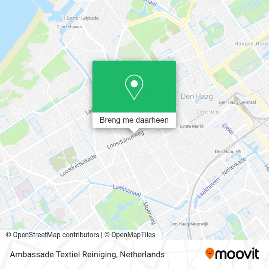 Ambassade Textiel Reiniging kaart