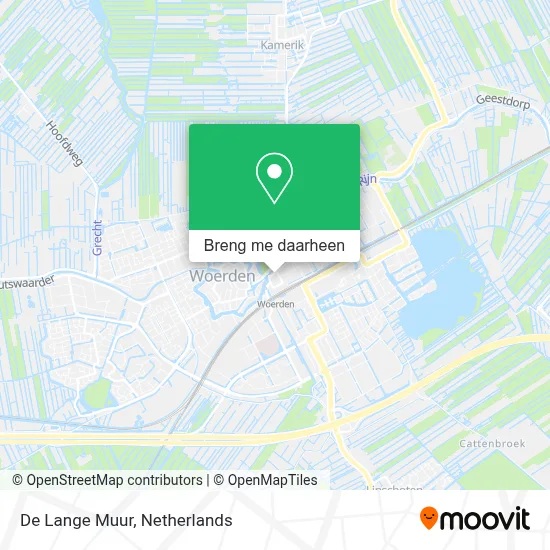 De Lange Muur kaart