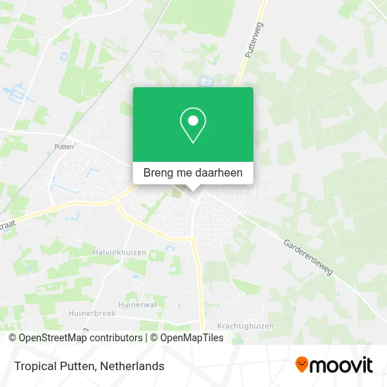 Tropical Putten kaart