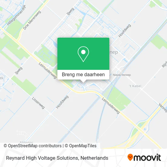 Reynard High Voltage Solutions kaart