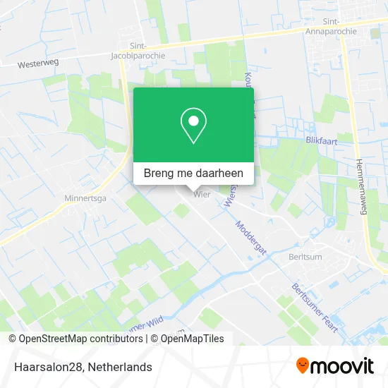 Haarsalon28 kaart