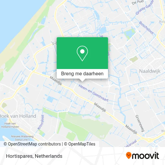 Hortispares kaart