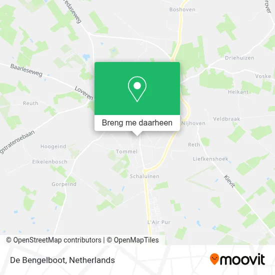 De Bengelboot kaart