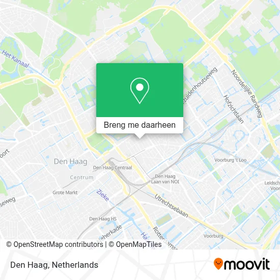 Den Haag kaart