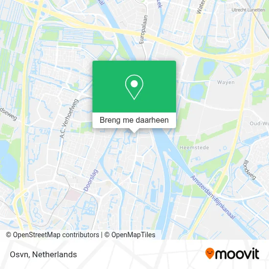 Osvn kaart