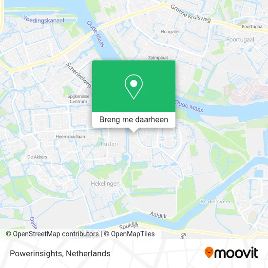 Powerinsights kaart