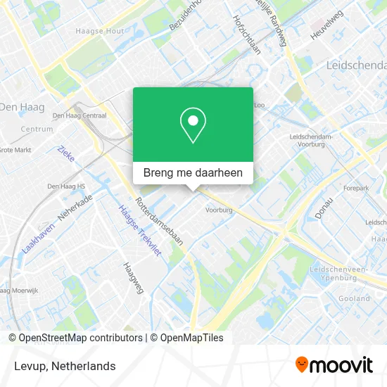 Levup kaart