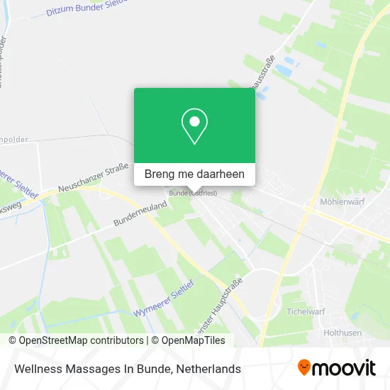 Wellness Massages In Bunde kaart