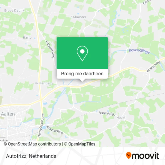 Autofrizz kaart
