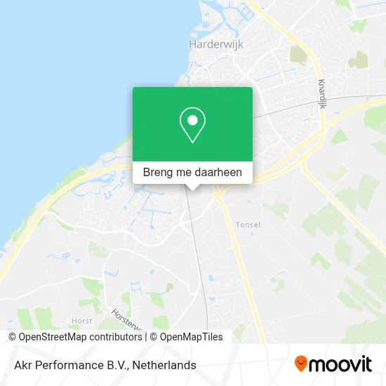Akr Performance B.V. kaart