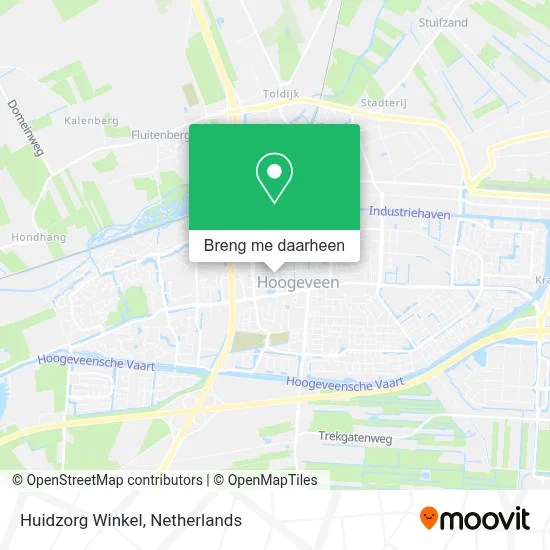 Huidzorg Winkel kaart
