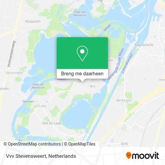 Vvv Stevensweert kaart