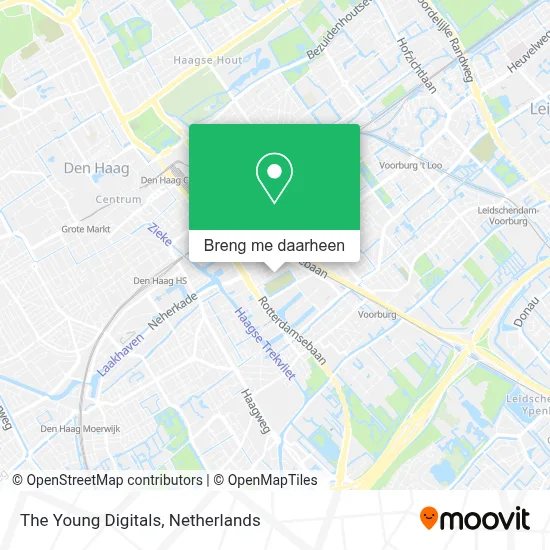 The Young Digitals kaart