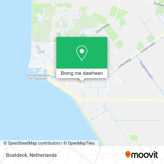 Boatdeck kaart