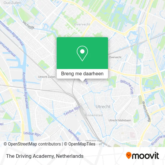 The Driving Academy kaart
