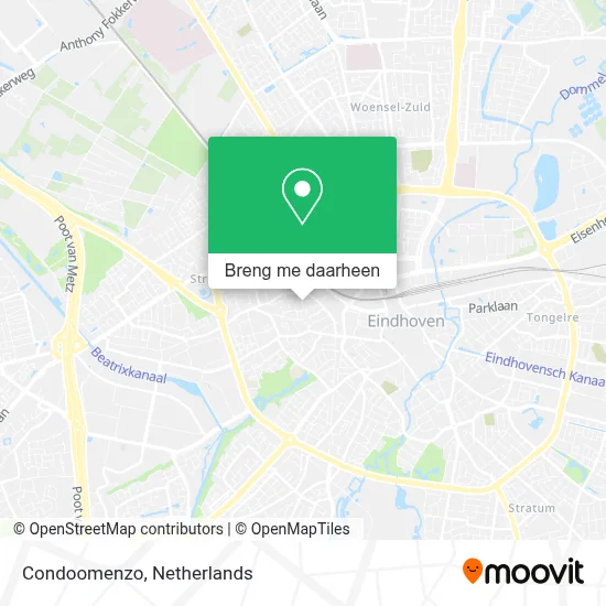 Condoomenzo kaart