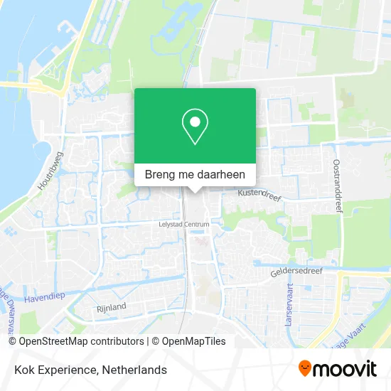 Kok Experience kaart