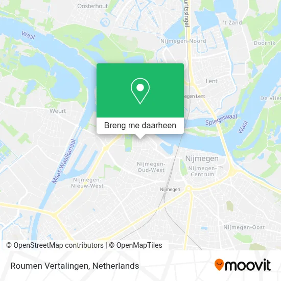 Roumen Vertalingen kaart
