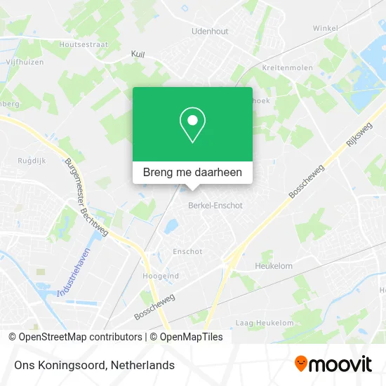 Ons Koningsoord kaart