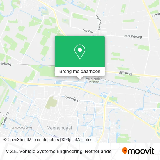 V.S.E. Vehicle Systems Engineering kaart