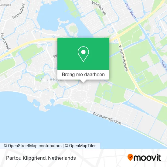 Partou Klipgriend kaart