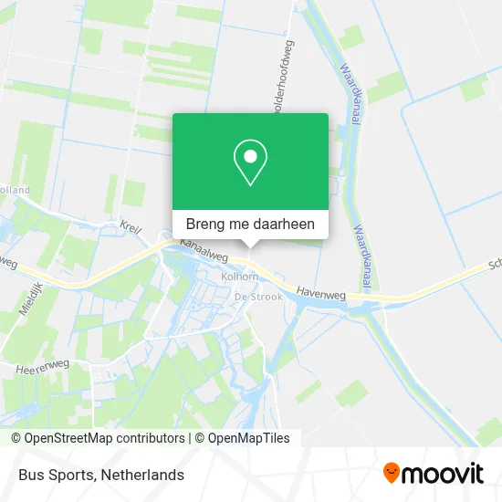 Bus Sports kaart