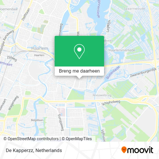 De Kapperzz kaart