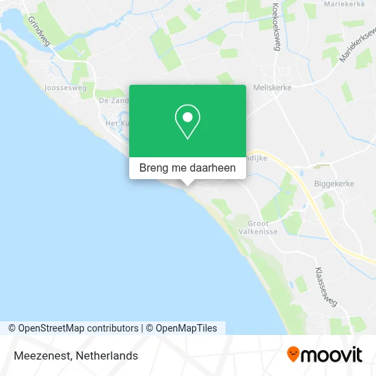 Meezenest kaart