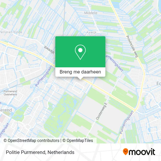 Politie Purmerend kaart