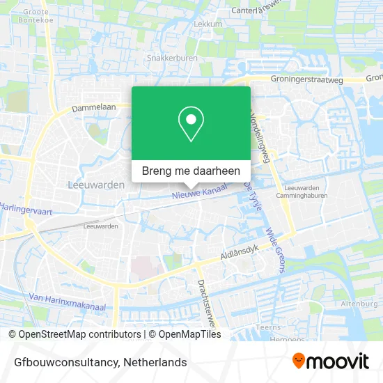 Gfbouwconsultancy kaart