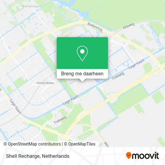 Shell Recharge kaart