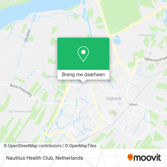 Nautilus Health Club kaart