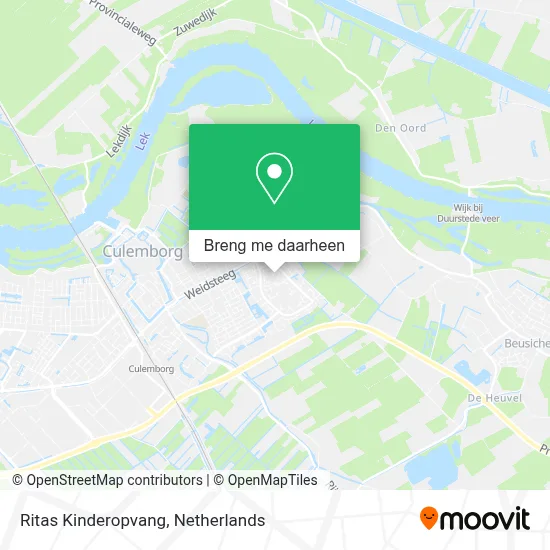 Ritas Kinderopvang kaart