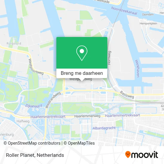 Roller Planet kaart