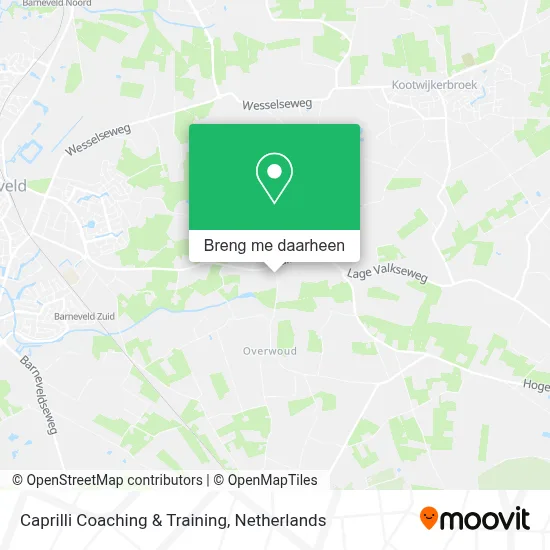 Caprilli Coaching & Training kaart
