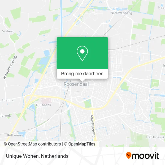 Unique Wonen kaart