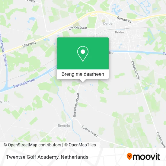 Twentse Golf Academy kaart