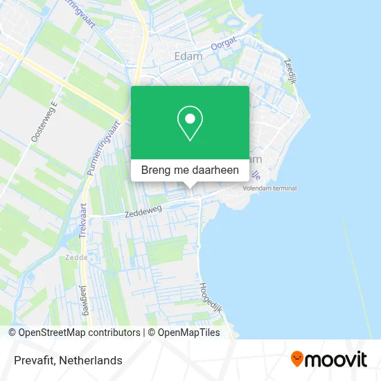 Prevafit kaart