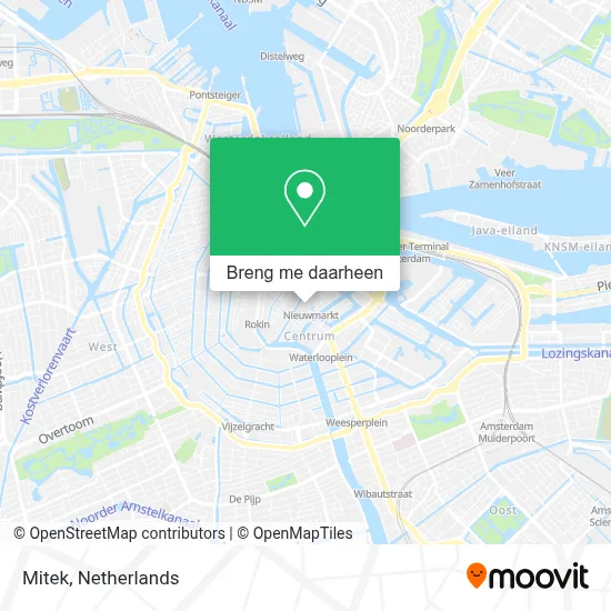Mitek kaart